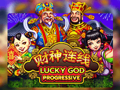 Lucky God Progressive game screenshot